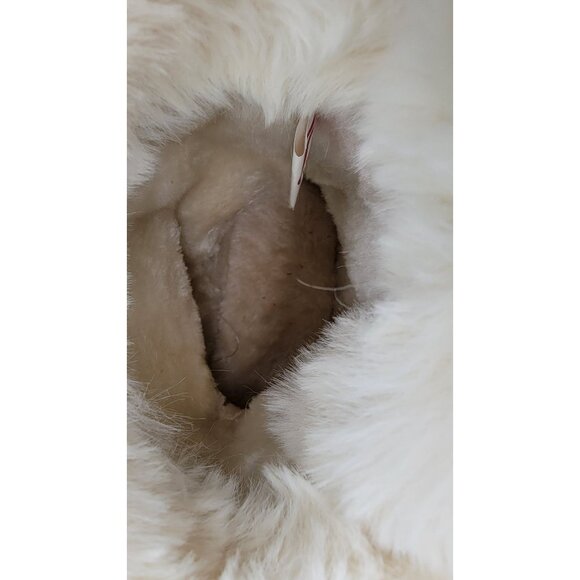 SO Winter Boots Paulina Leopard Print Faux Fur Lined Womens Size 8 No Box - Picture 7 of 12